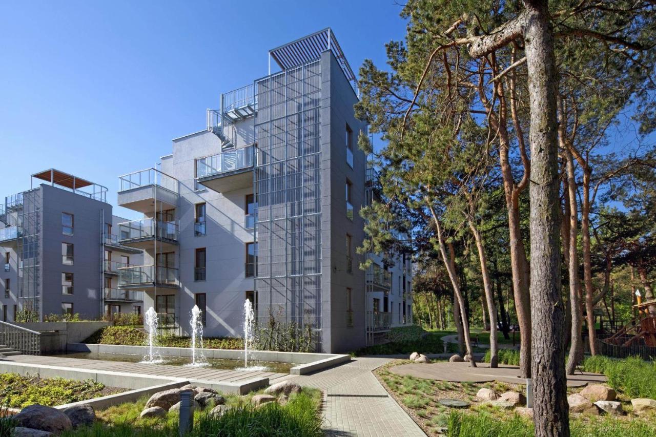 Nadmorski Dwor Modern Lägenhet Gdańsk Exteriör bild